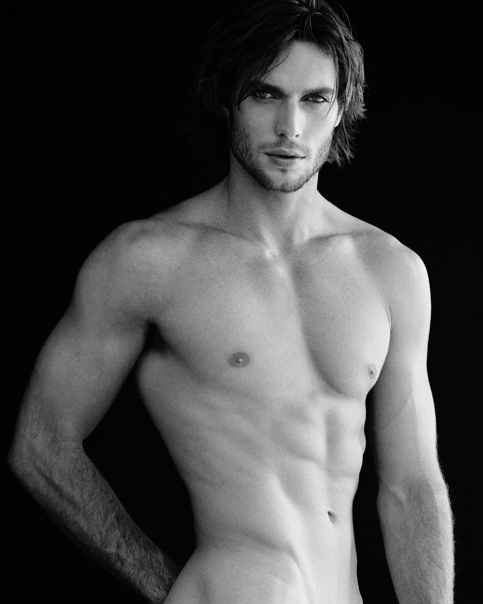 Donny Lewis, studio portrait, 2002.