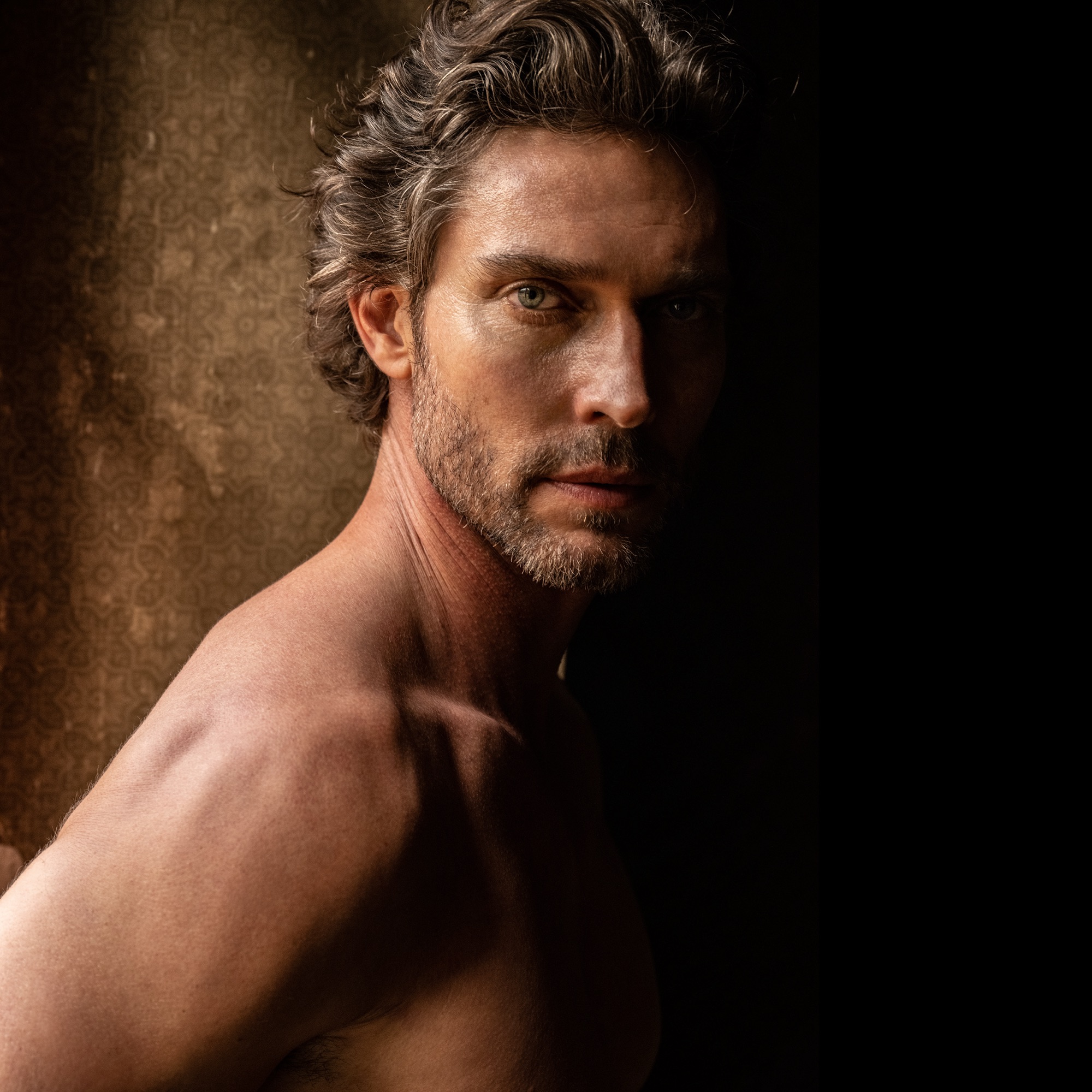 Donny Lewis, studio portrait.